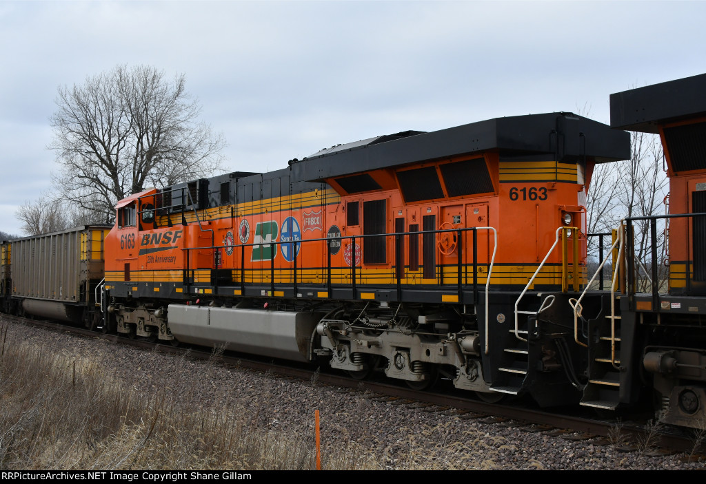 BNSF 6163 Roster shot.